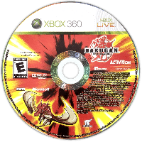 Bakugan Battle Brawlers Xbox 360 US box art